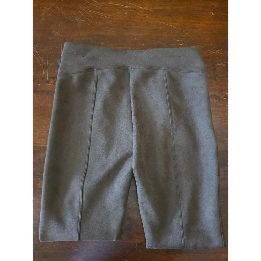 SPANX Faux Suede Leggings Size M